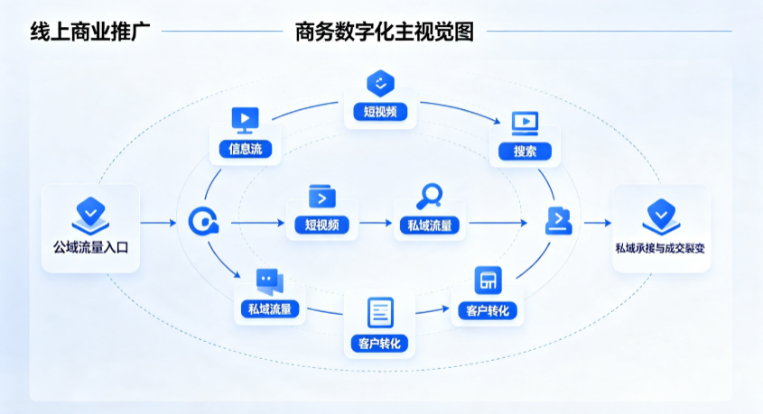 康定县线上商业推广怎么做？全域流量闭环搭建与低成本转化实战指南